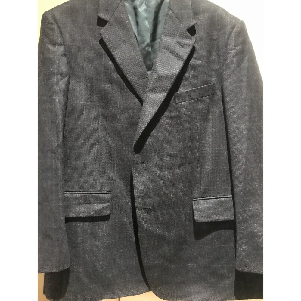 Evan Picone 2 Button Pure LambWool Plaid Blazer Sport Coat 43R South Africa